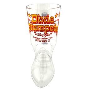 Vintage Dixie Stampede Souvenir Boot Glass/Pigeon Forge, TN